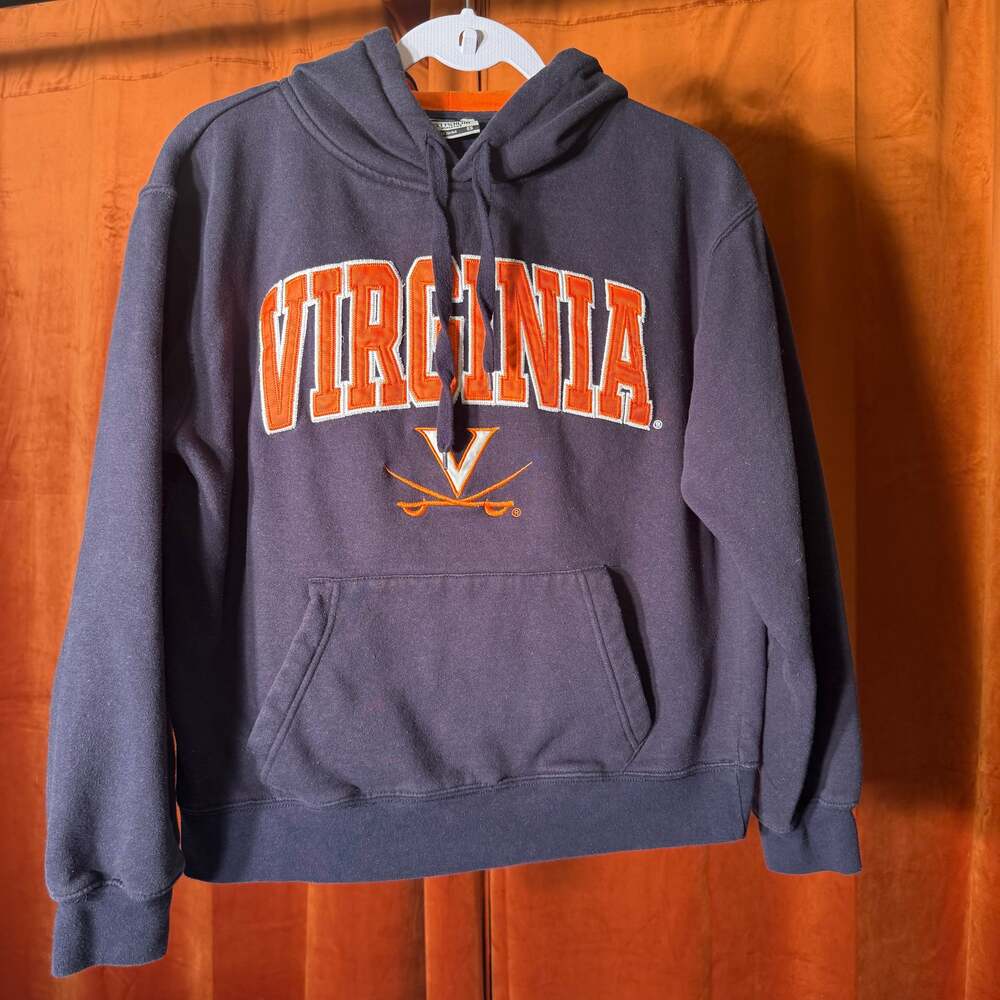 UVA Virginia Cavaliers Hoodie - Mens Small Stadium Athletics - Picture 2 of 6